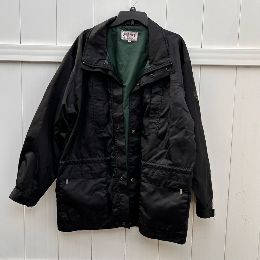 Jack & Jones Maso Jacket Longline All-weather Zip Front Jacket